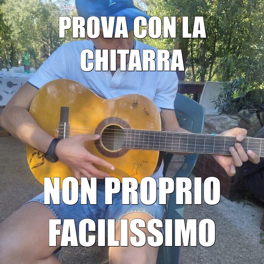 Prova con la chitarra