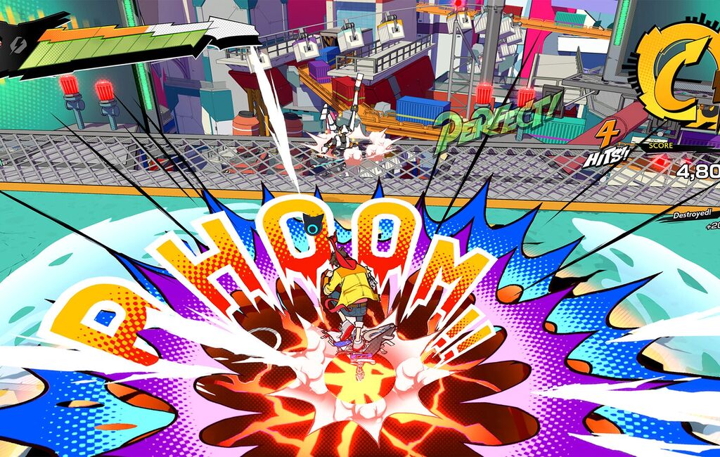 Chai delivers a powerful strike