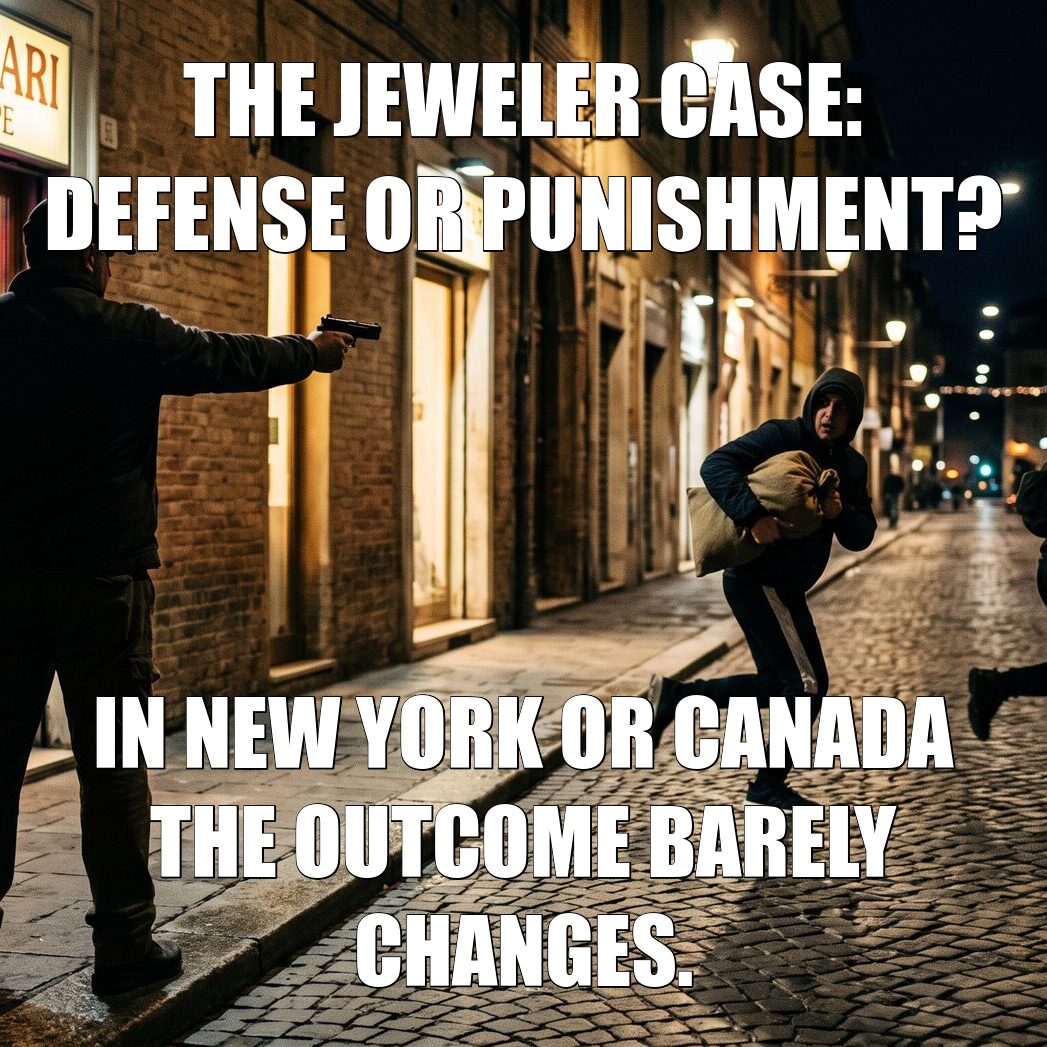 The Jeweler Case: Defense or Punishment?
